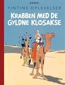Tintin: Krabben med de gyldne klosakse - retroudgave forside